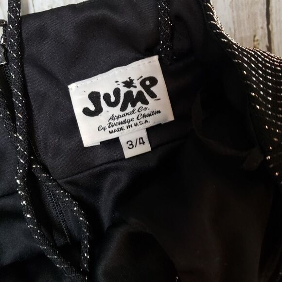 Long shimmery silver black party / new years dress - Picture 4 of 15